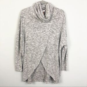 WONDERLAND by Orange | Gray Cowl Neck Sweater NEW Women’s Size Large